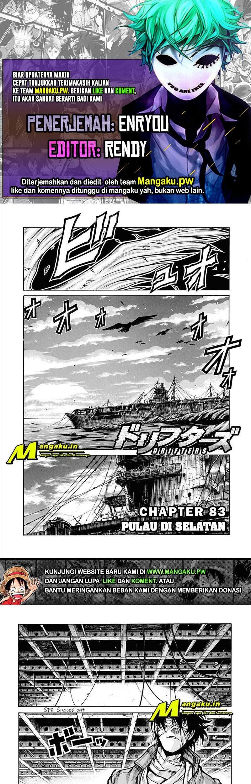 Baca Komik Drifters Chapter 83 Gambar 1