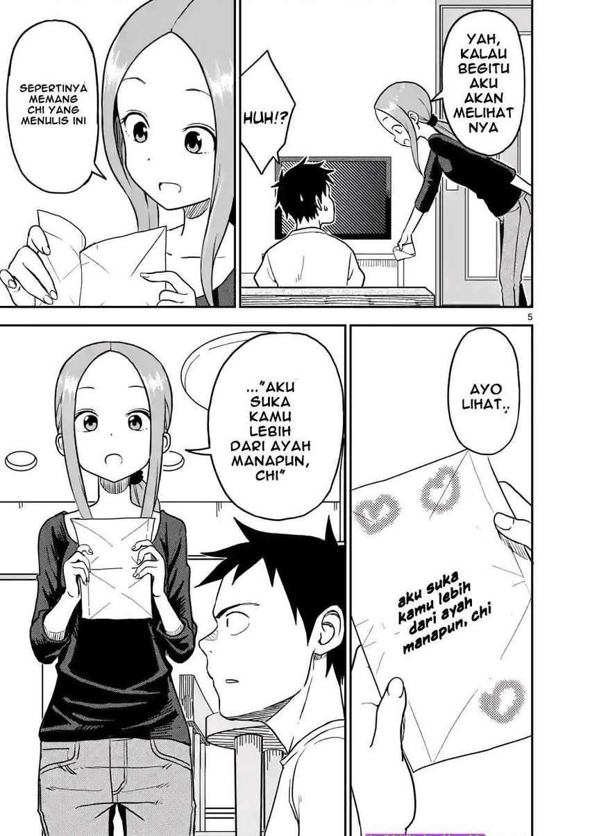 Karakai Jouzu no (Moto) Takagi-san Chapter 91 Gambar 6