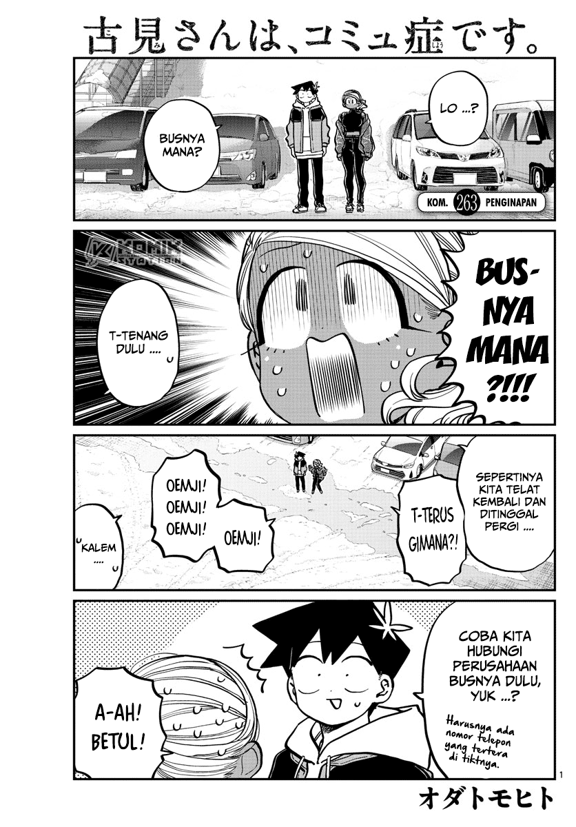 Baca Komi-san wa Komyushou Desu Chapter 263 Gambar 2
