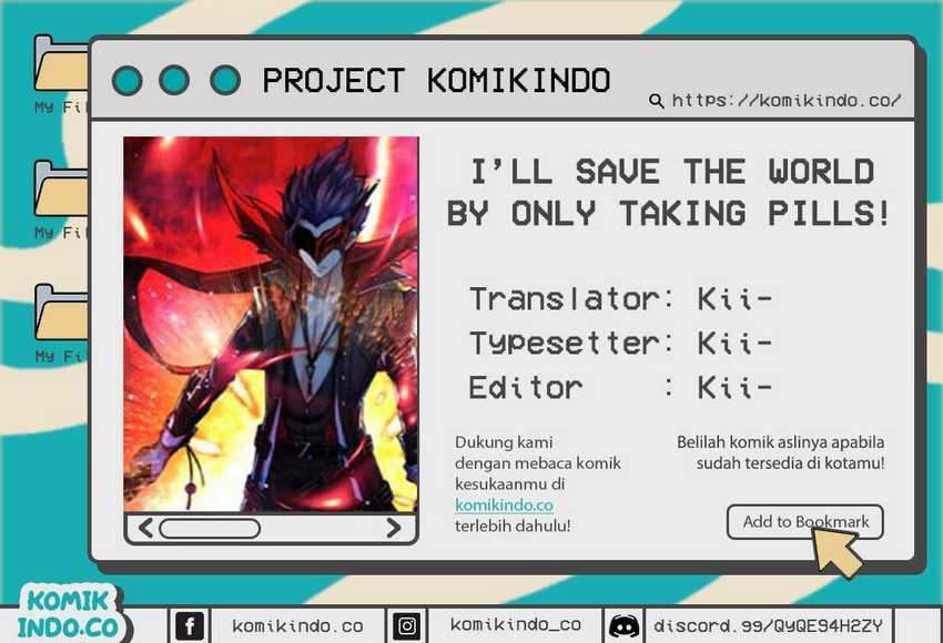 Baca Komik I’ll Save The World By Only Taking Pills! Chapter 07 Gambar 1