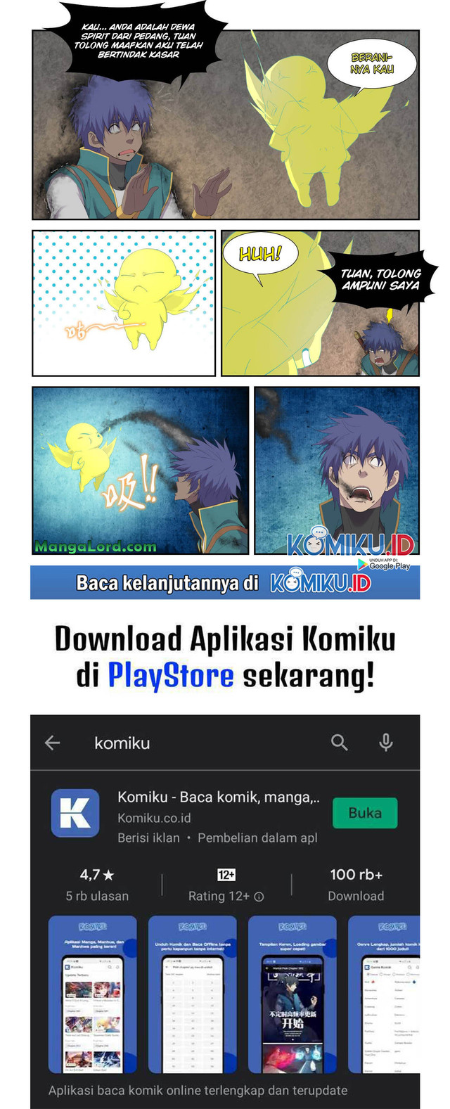 Heaven Defying Sword Chapter 222 Gambar 13