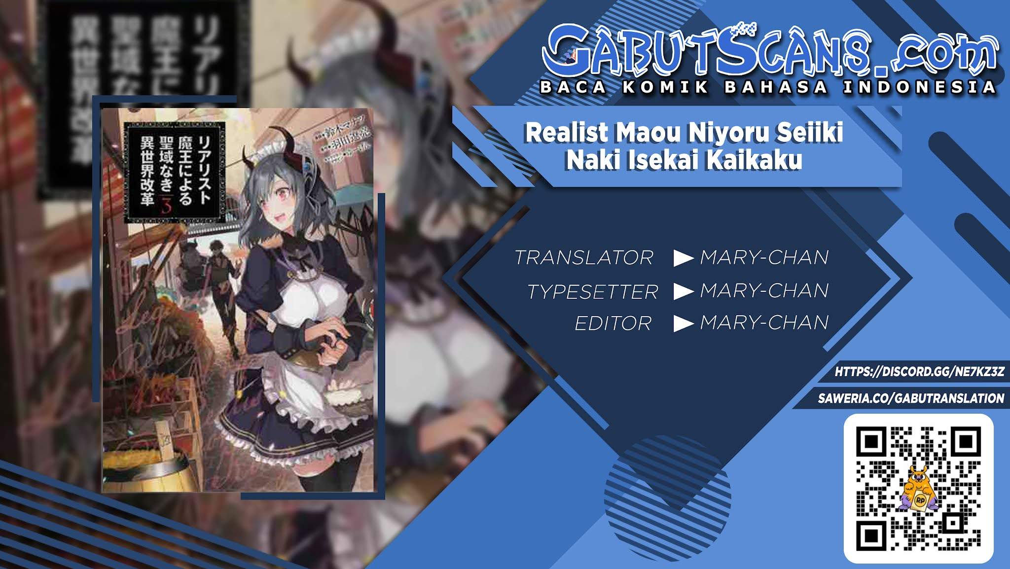 Baca Komik Realist Maou Niyoru Seiiki Naki Isekai Kaikaku Chapter 25 Gambar 1