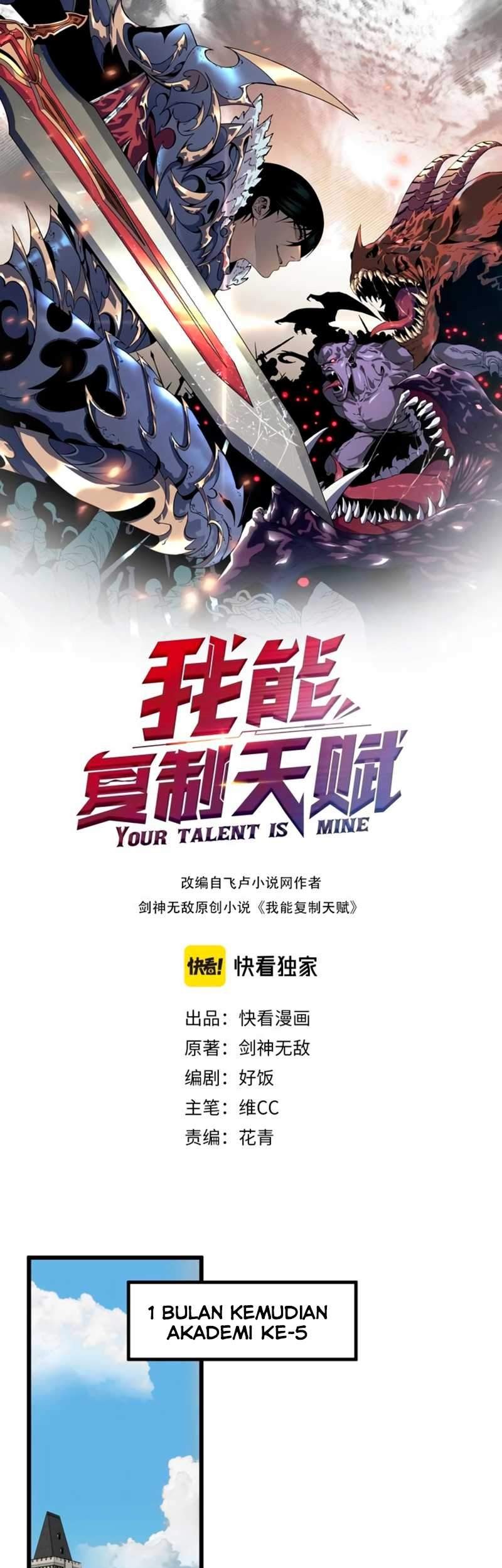 Baca  Your Talent is Mine Chapter 06 Gambar 2