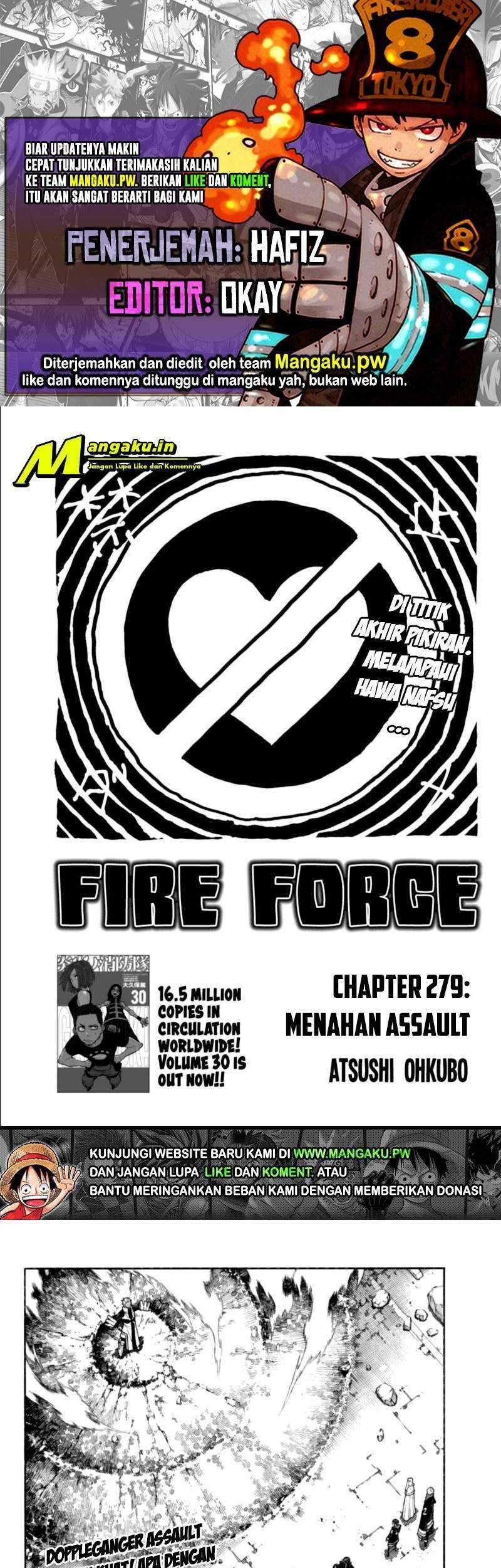 Baca Komik Fire Brigade of Flames Chapter 279 Gambar 1
