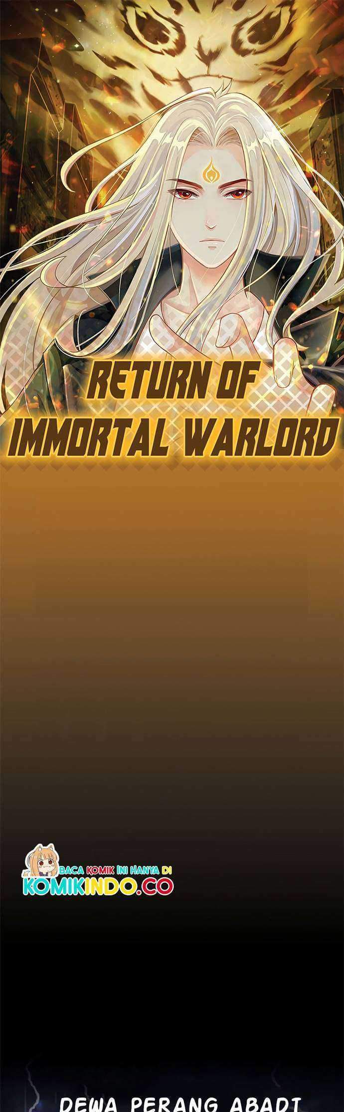 Baca Manhua Return of Immortal Warlord  Chapter 00 - prolog Gambar 2