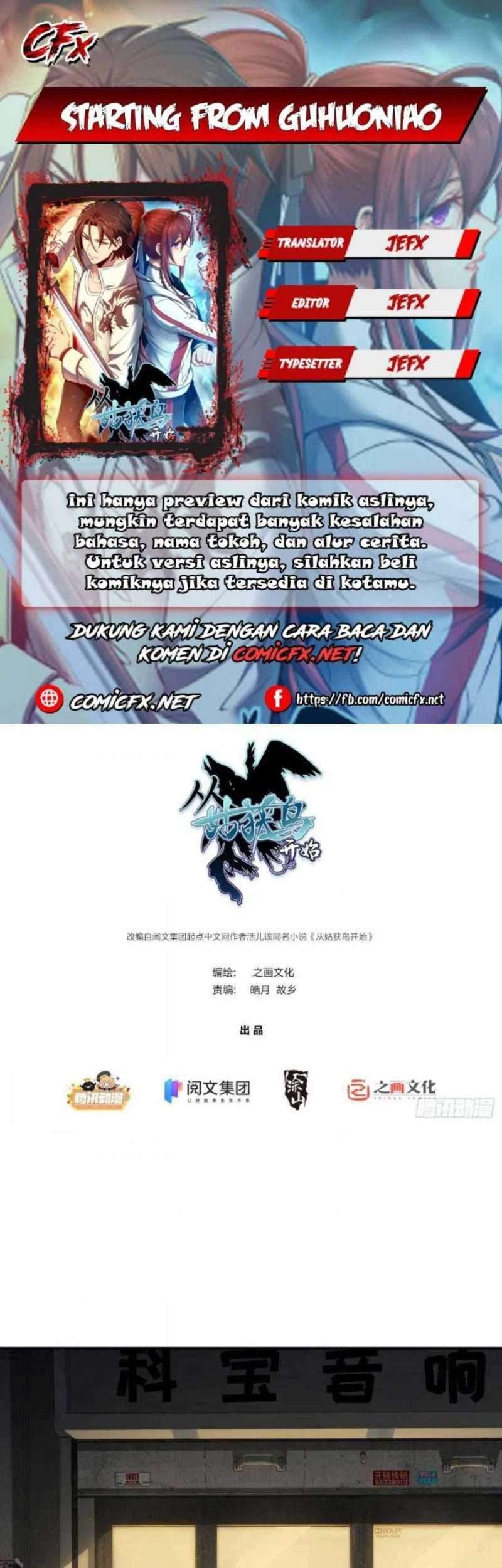 Baca Komik Starting from Guhuoniao Chapter 01 Gambar 1