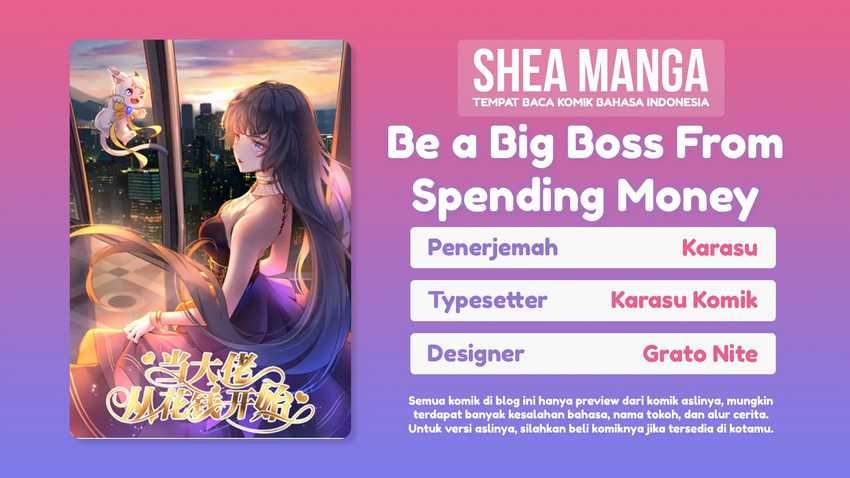 Be a Big Boss From Spending Money Chapter 03 1