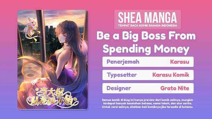Be a Big Boss From Spending Money Chapter 01 1