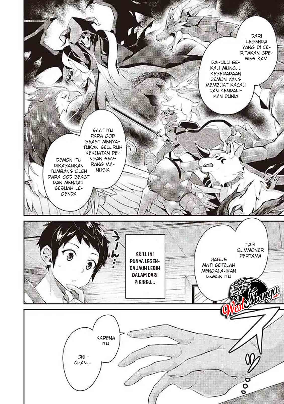 Sekai Saikyou no Shinjuu Tsukai Chapter 06.2 Gambar 5