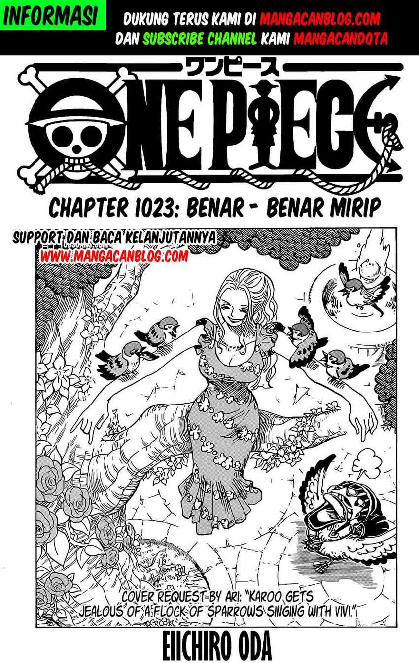 Baca Komik One Piece Chapter 1023 HD Gambar 1