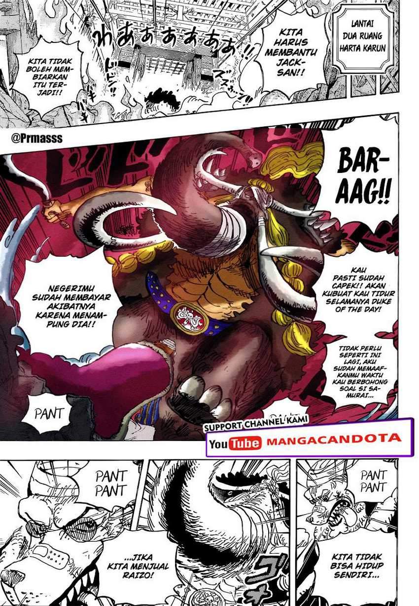 One Piece Chapter 1023 HD Gambar 11