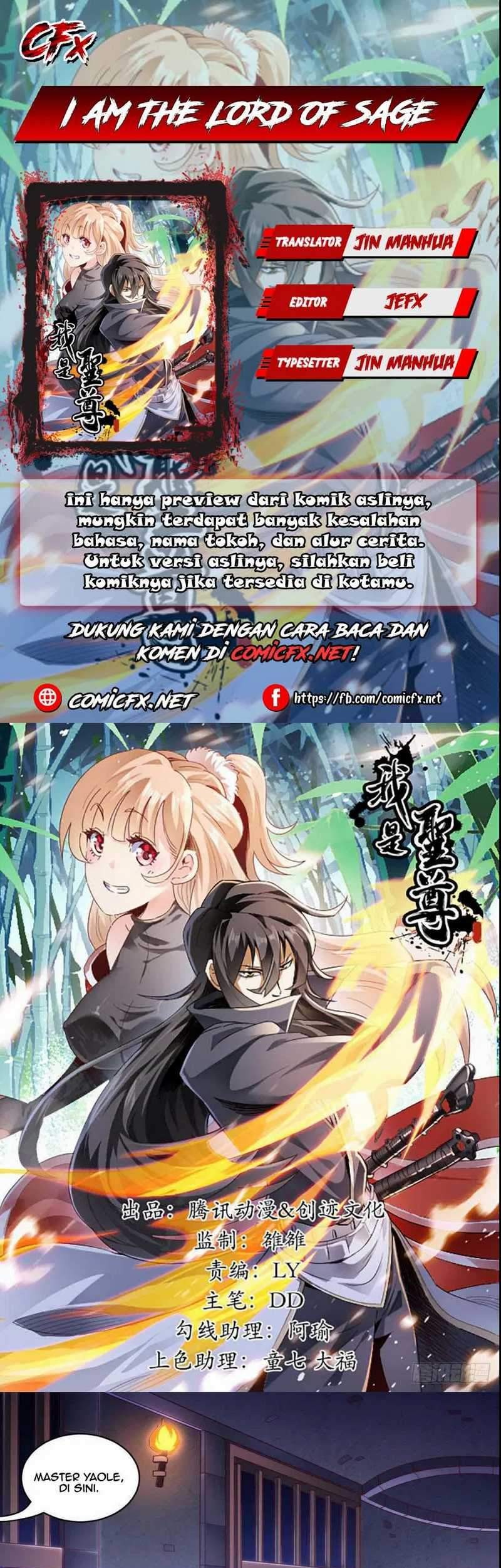 Baca Komik I Am The Lord Of Sage Chapter 04 Gambar 1