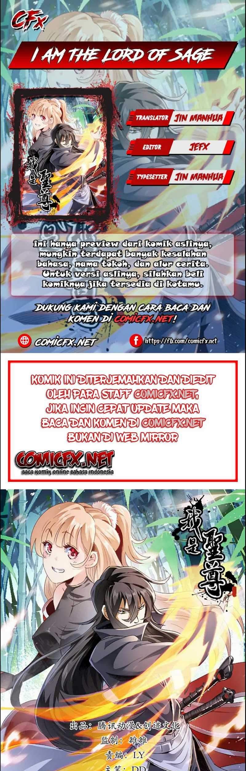 Baca Komik I Am The Lord Of Sage Chapter 03 Gambar 1