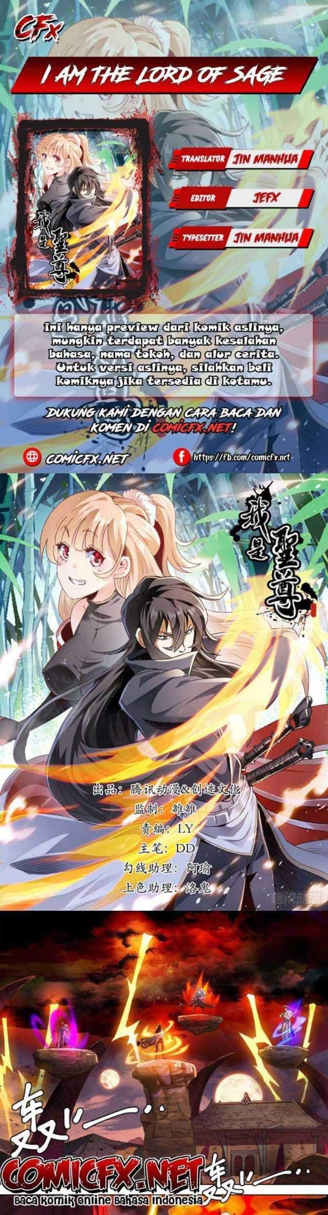 Baca Komik I Am The Lord Of Sage Chapter 01 Gambar 1