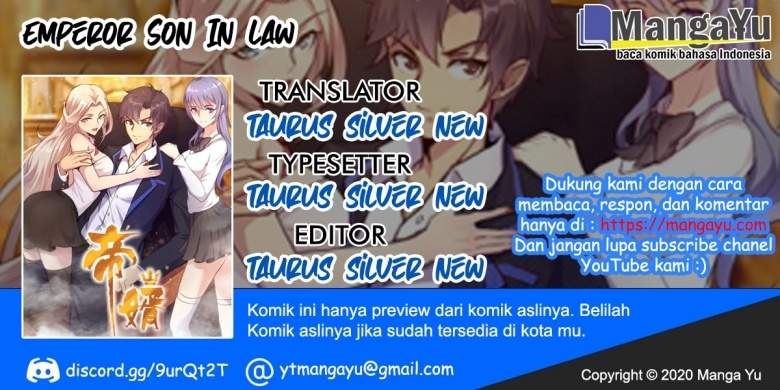 Baca Komik Emperor Son In Law Chapter 10 Gambar 1