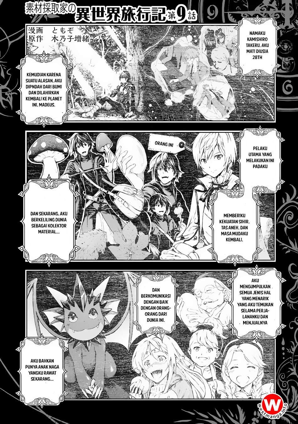 Souzai Saishuka no Isekai Ryokouki Chapter 09 Gambar 3