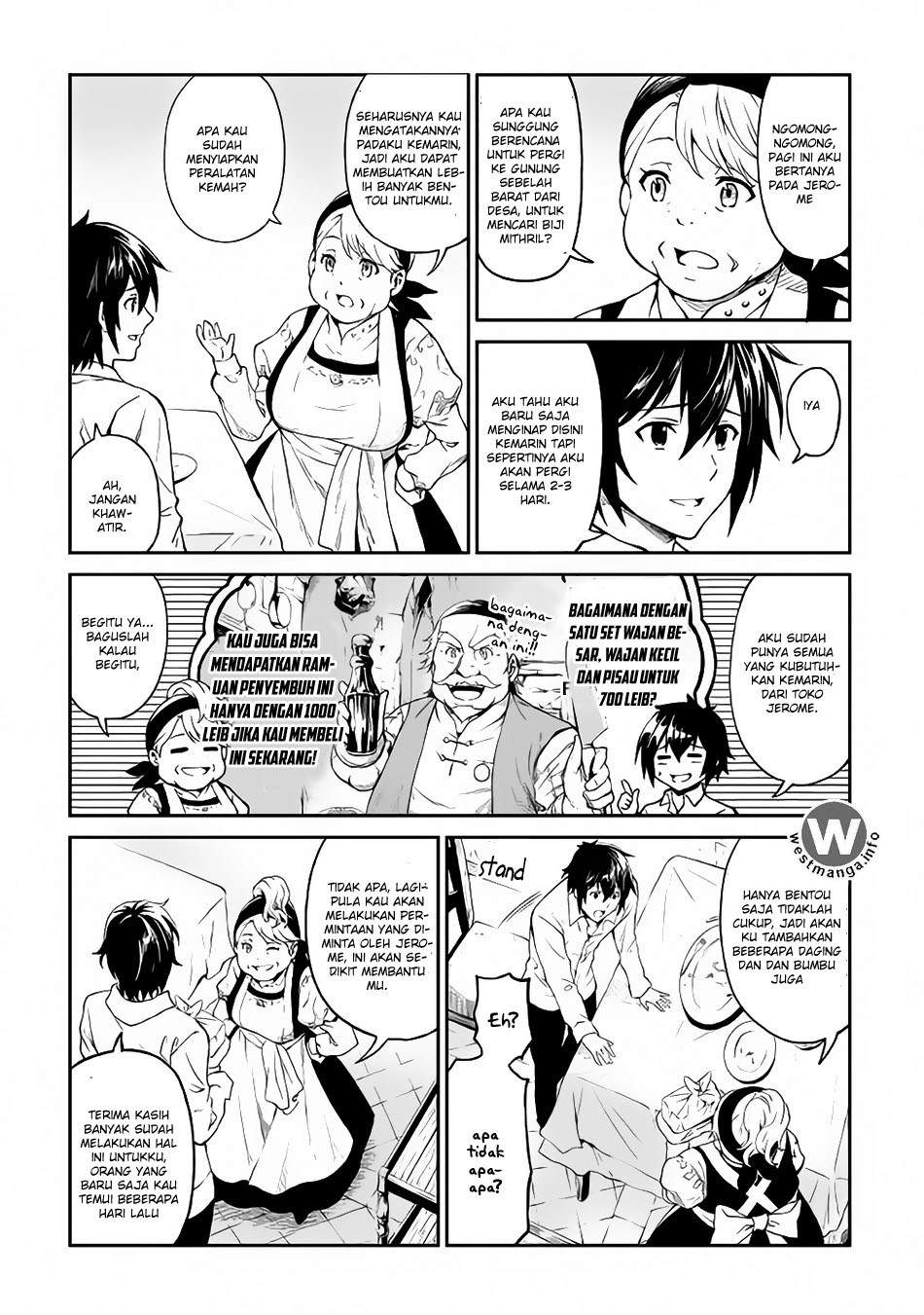 Souzai Saishuka no Isekai Ryokouki Chapter 05 Gambar 8