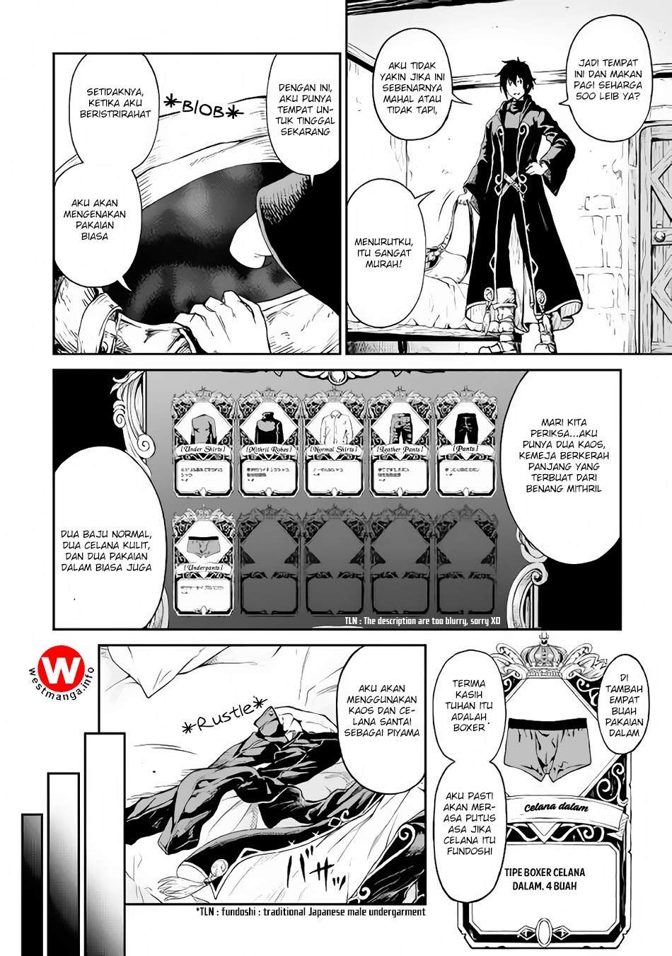 Souzai Saishuka no Isekai Ryokouki Chapter 04 Gambar 7