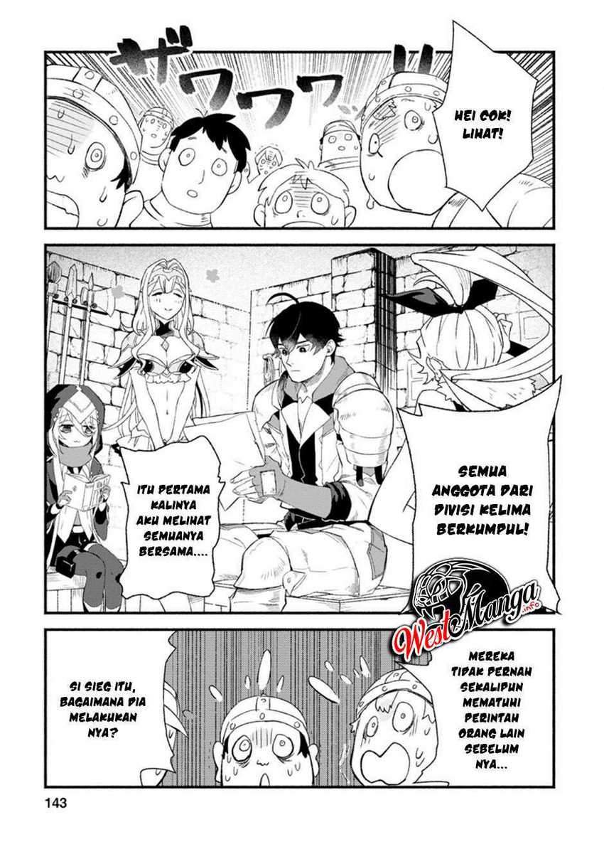 Sono Monban, Saikyou Nitsuki: Tsuihou Sareta Bougyo Ryoku 9999 no Senshi, Outo no Monban Toshite Musou Suru Chapter 05 Gambar 24