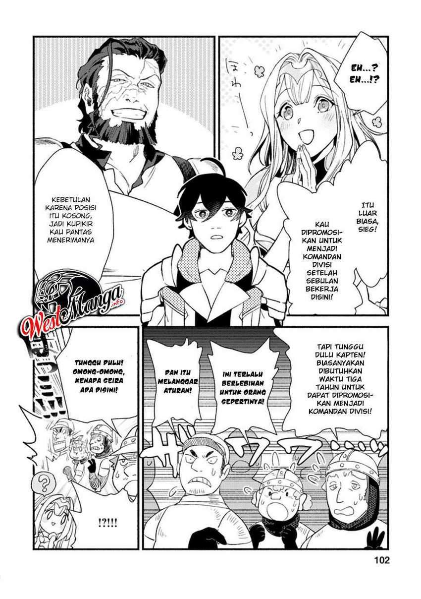 Sono Monban, Saikyou Nitsuki: Tsuihou Sareta Bougyo Ryoku 9999 no Senshi, Outo no Monban Toshite Musou Suru Chapter 04 Gambar 12