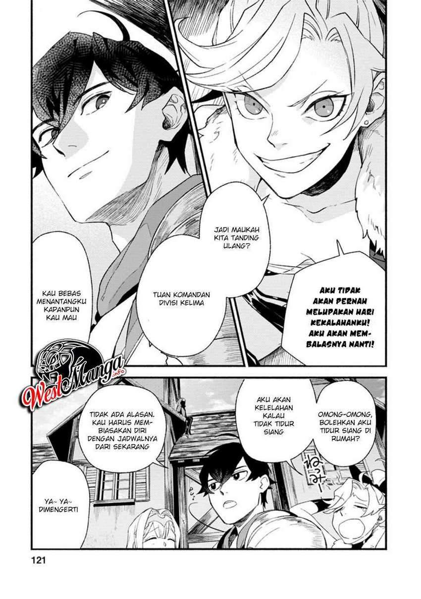 Sono Monban, Saikyou Nitsuki: Tsuihou Sareta Bougyo Ryoku 9999 no Senshi, Outo no Monban Toshite Musou Suru Chapter 04 Gambar 31