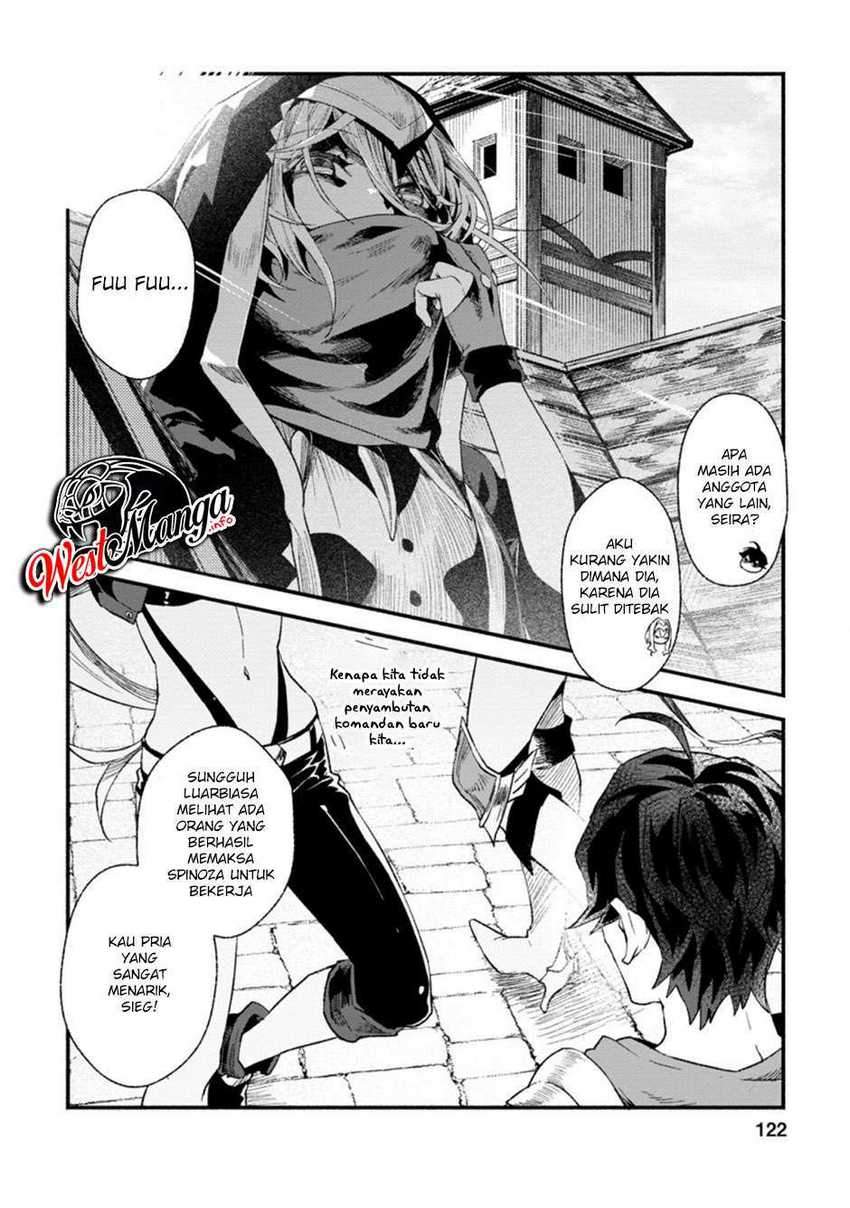 Sono Monban, Saikyou Nitsuki: Tsuihou Sareta Bougyo Ryoku 9999 no Senshi, Outo no Monban Toshite Musou Suru Chapter 04 Gambar 32