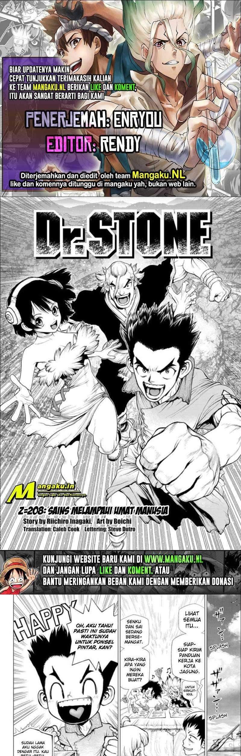 Baca Komik Dr. Stone Chapter 208 Gambar 1