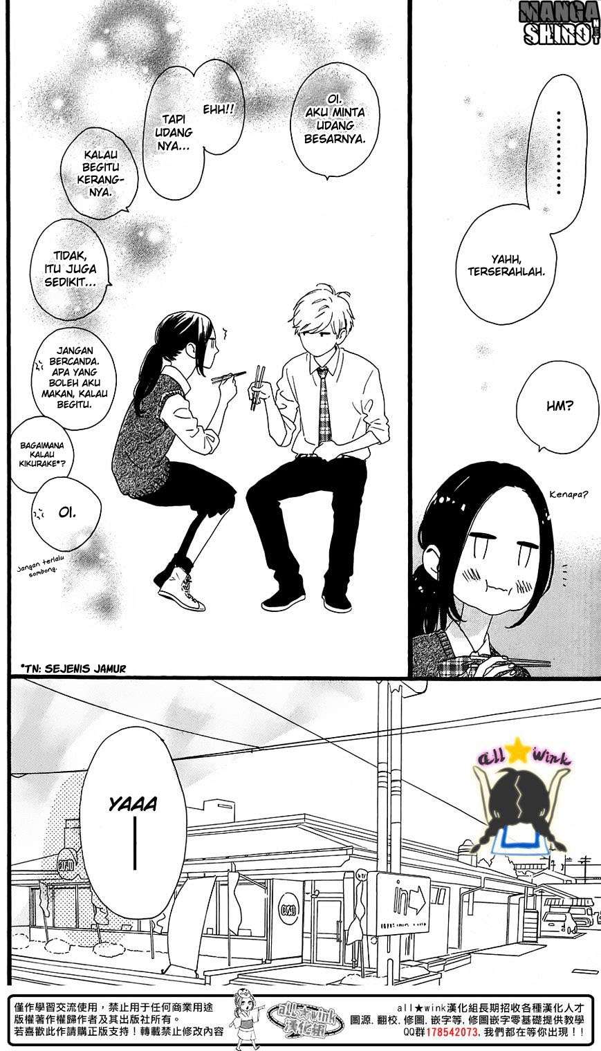 Hirunaka no Ryuusei Chapter 64 Gambar 9