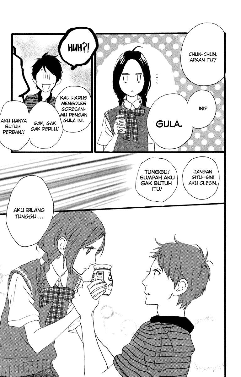 Hirunaka no Ryuusei Chapter 28 Gambar 14