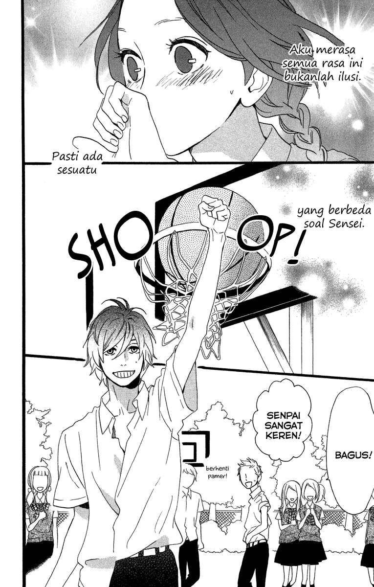 Hirunaka no Ryuusei Chapter 28 Gambar 19