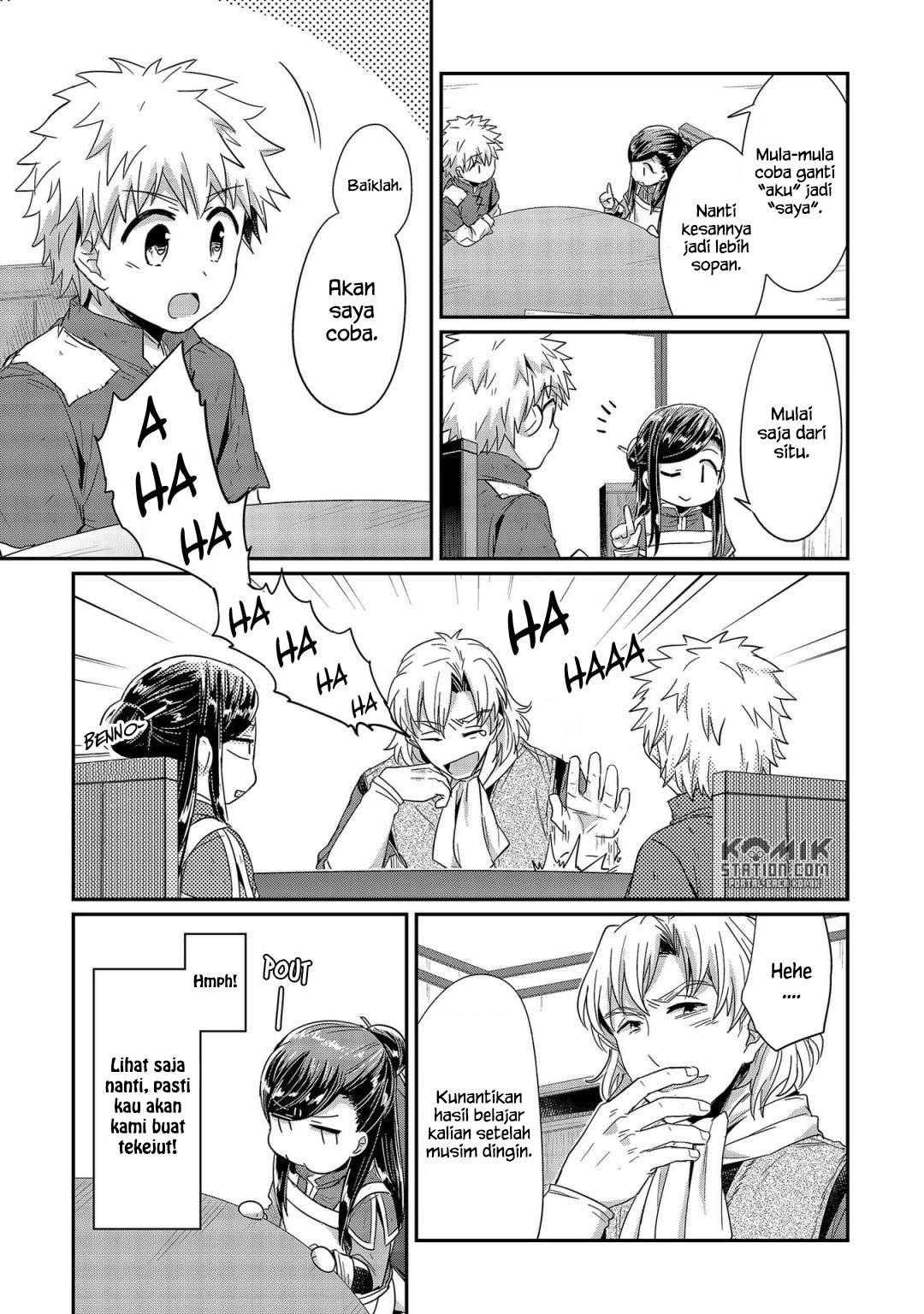 Honzuki no Gekokujou Chapter 22 Gambar 15