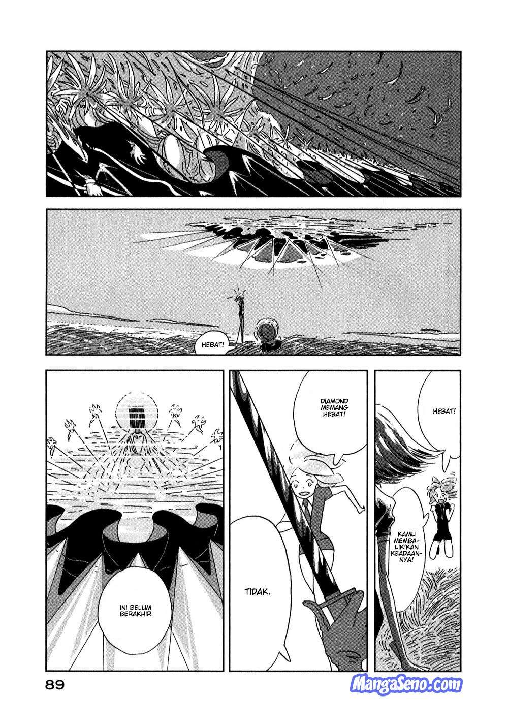 Houseki no Kuni Chapter 3 Gambar 20