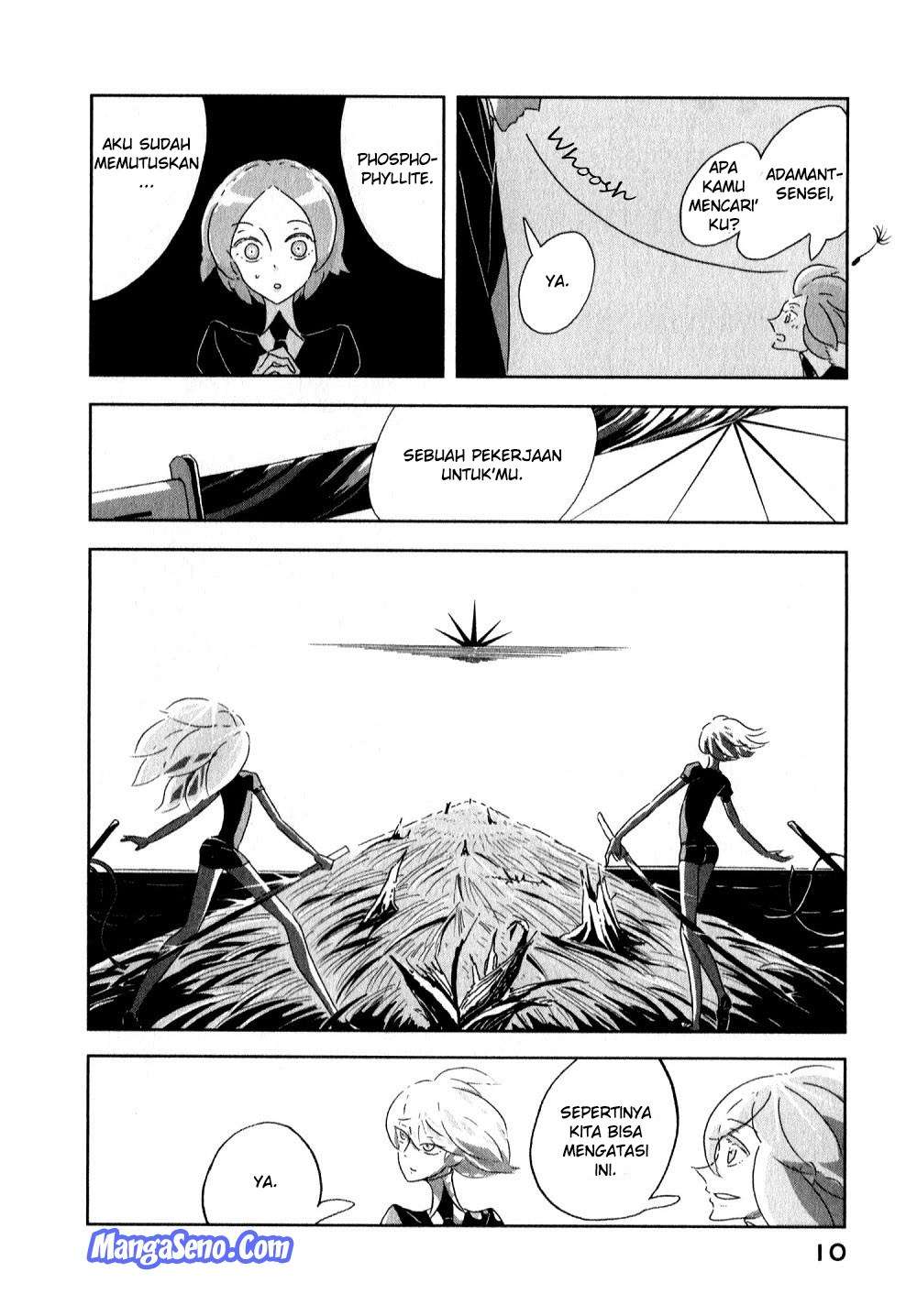 Houseki no Kuni Chapter 1 Gambar 14
