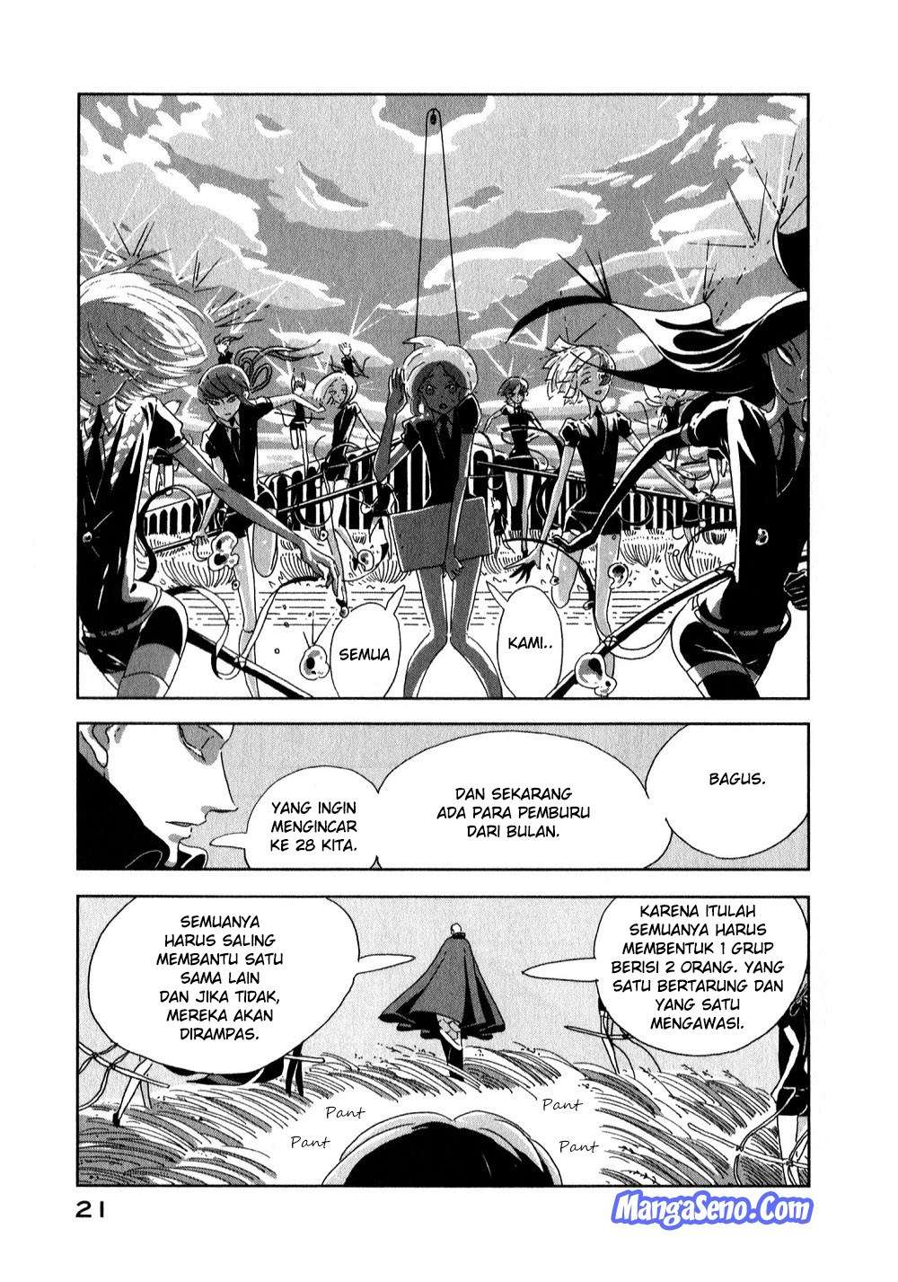 Houseki no Kuni Chapter 1 Gambar 25