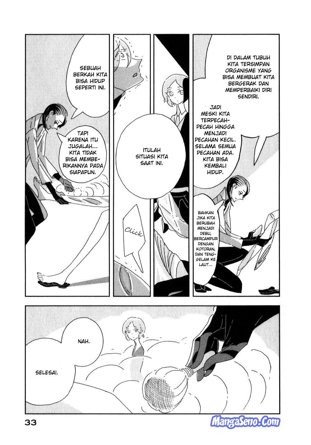 Houseki no Kuni Chapter 1 Gambar 37