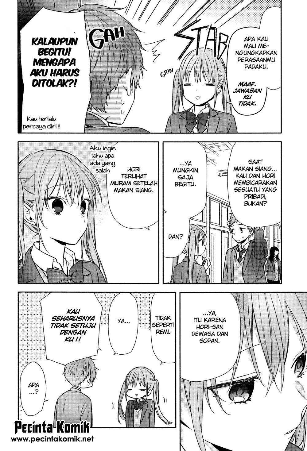 Horimiya Chapter 99 Gambar 13