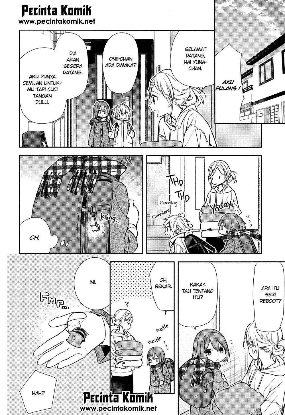 Horimiya Chapter 99 Gambar 17