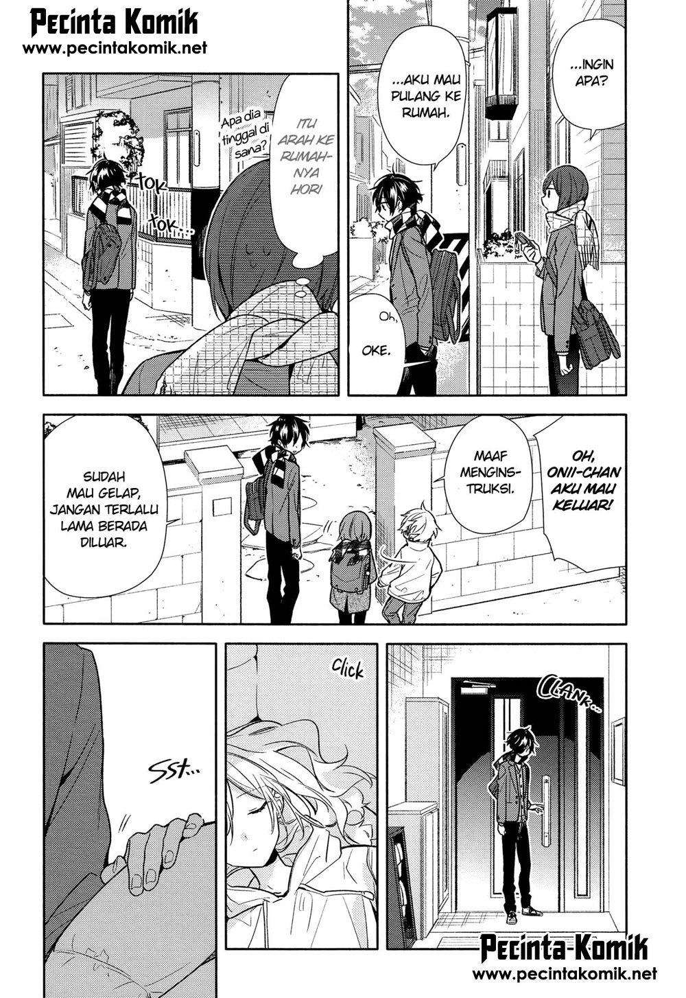 Horimiya Chapter 99 Gambar 23