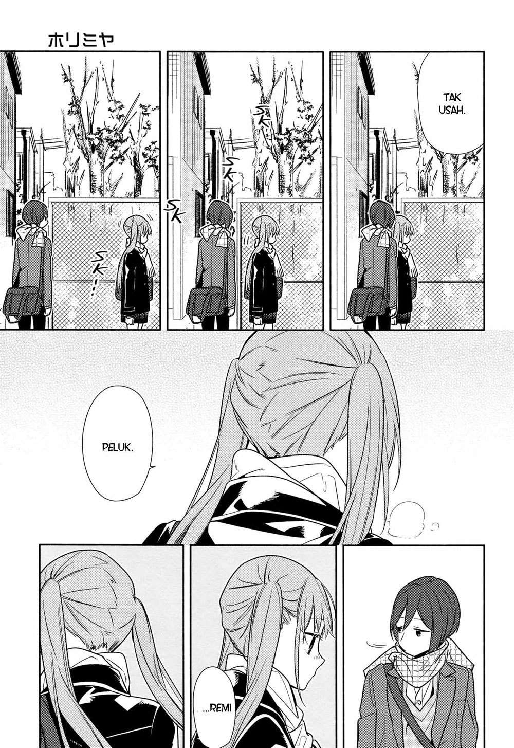 Horimiya Chapter 96 Gambar 12