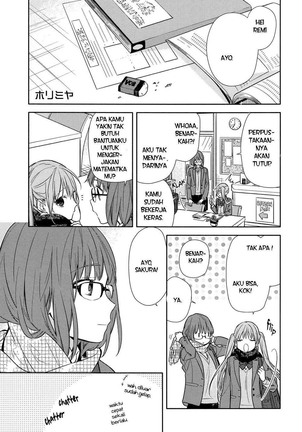 Baca Komik Horimiya Chapter 95 Gambar 1