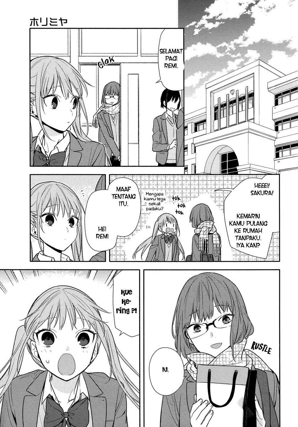 Horimiya Chapter 95 Gambar 16