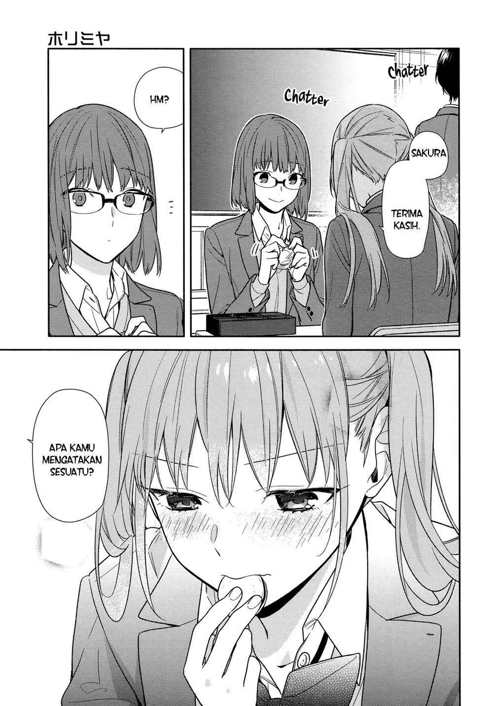 Horimiya Chapter 95 Gambar 18