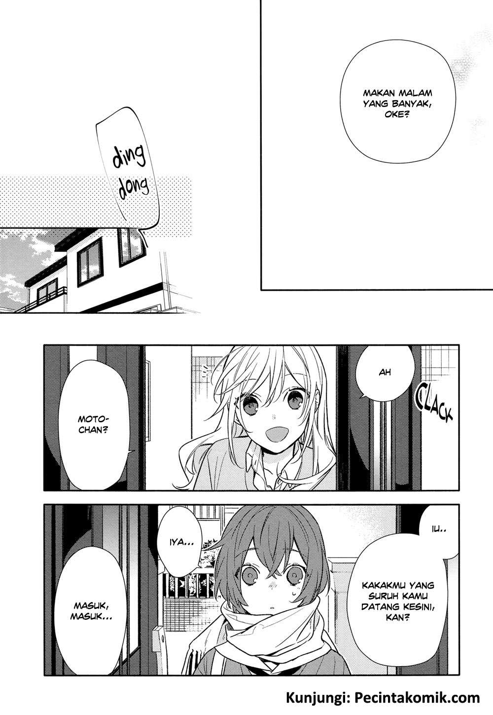 Horimiya Chapter 91 Gambar 18