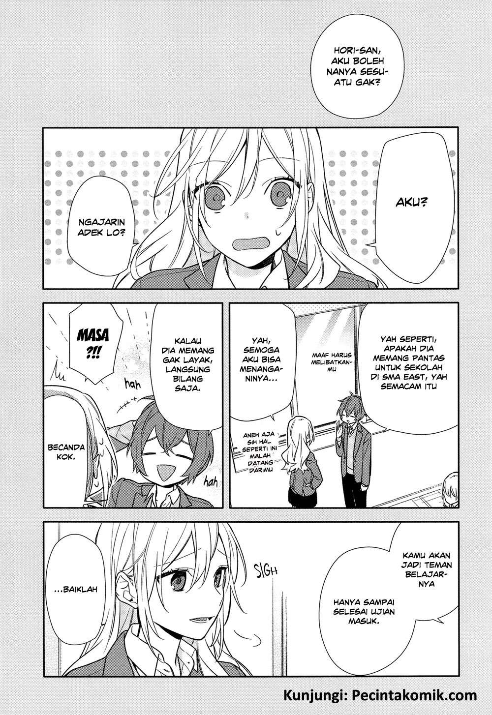 Horimiya Chapter 91 Gambar 20