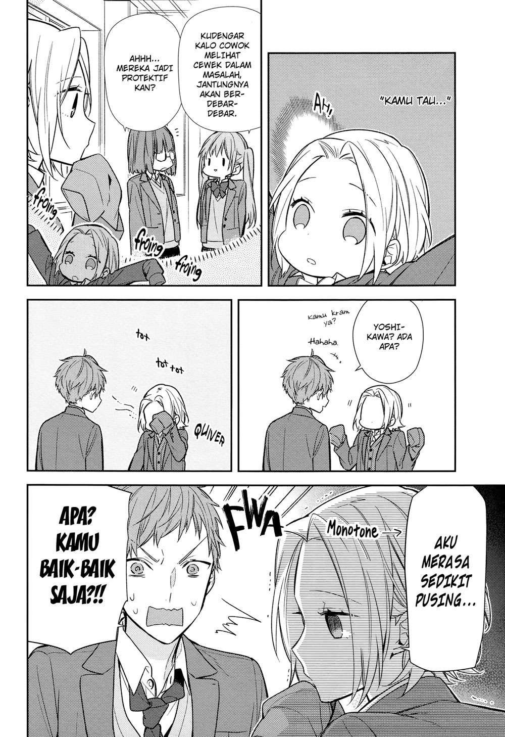 Horimiya Chapter 88 Gambar 9