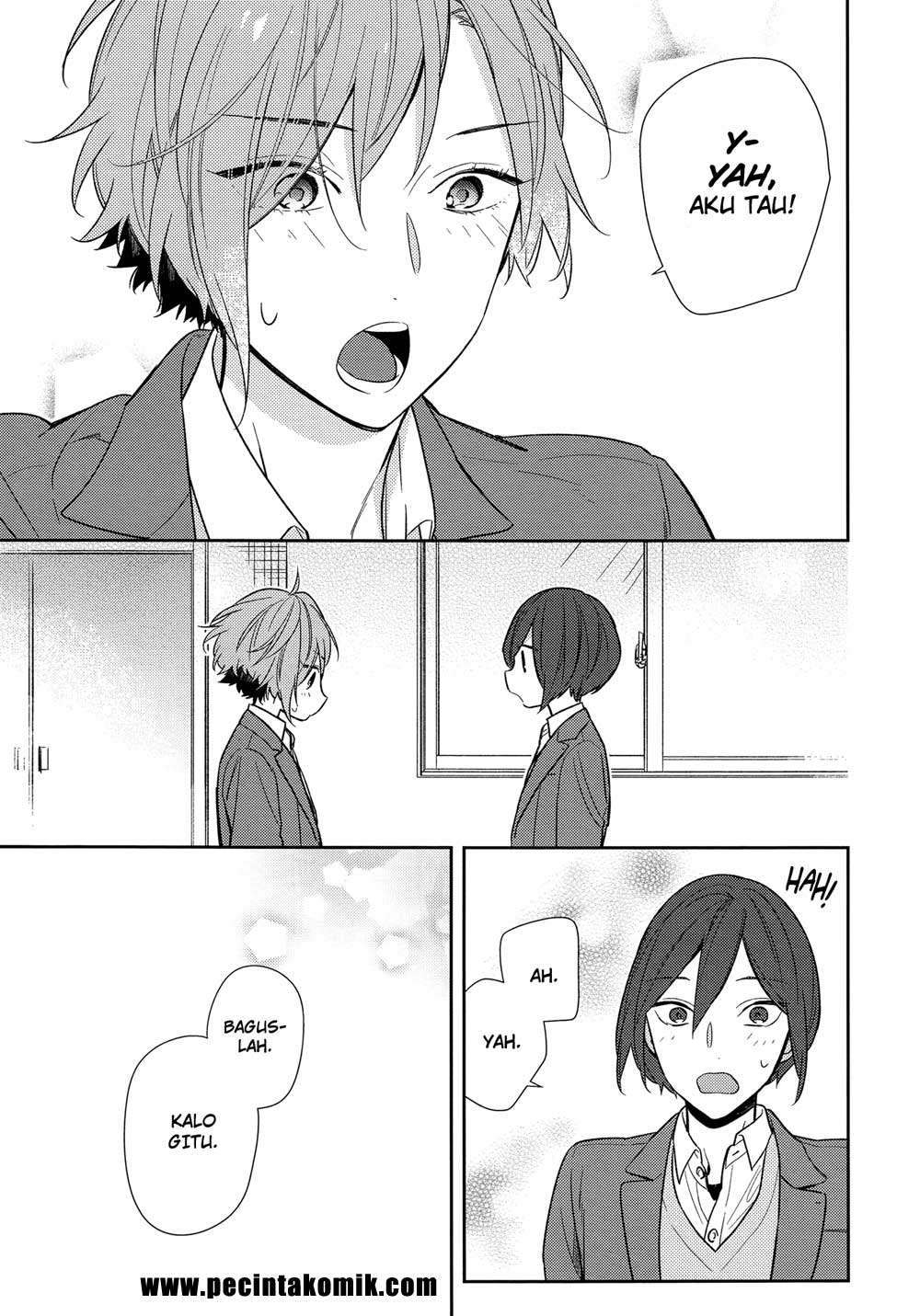 Horimiya Chapter 87 Gambar 16