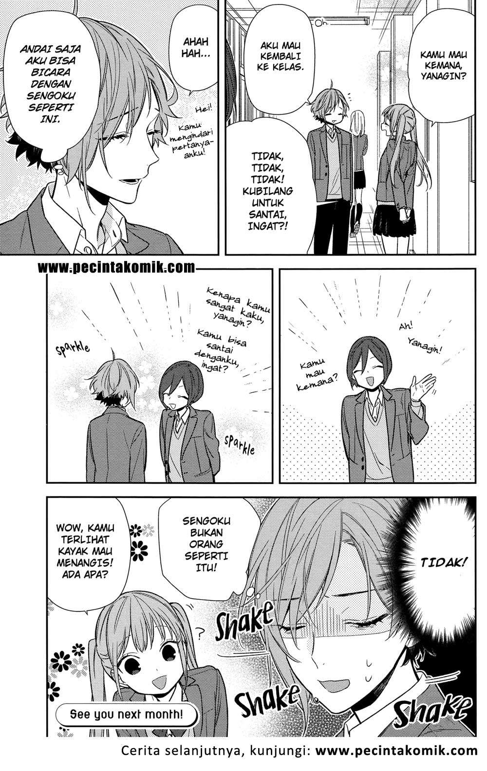 Horimiya Chapter 87 Gambar 18
