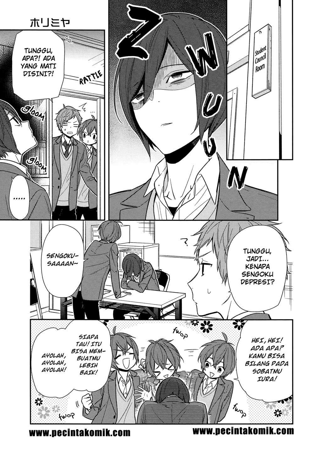 Horimiya Chapter 87 Gambar 8