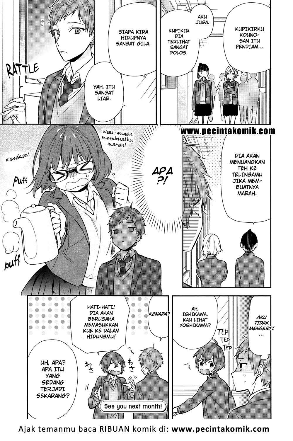 Horimiya Chapter 86 Gambar 18