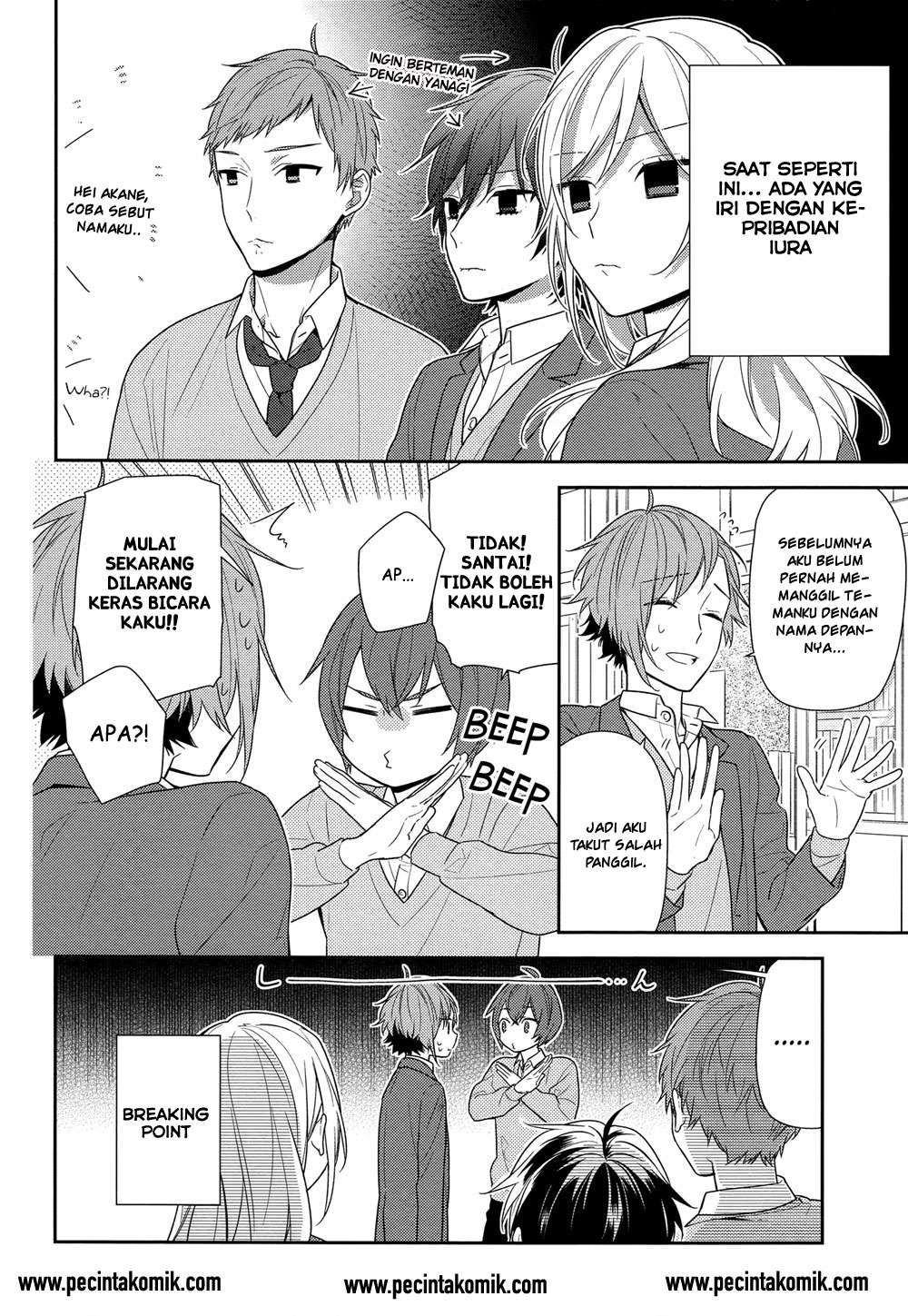 Horimiya Chapter 75 Gambar 7